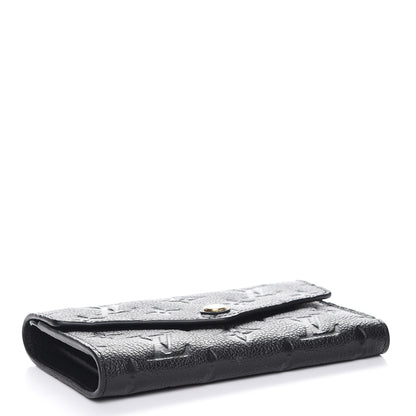 Louis Vuitton Empreinte Compact Curieuse Wallet Black 4 of 8