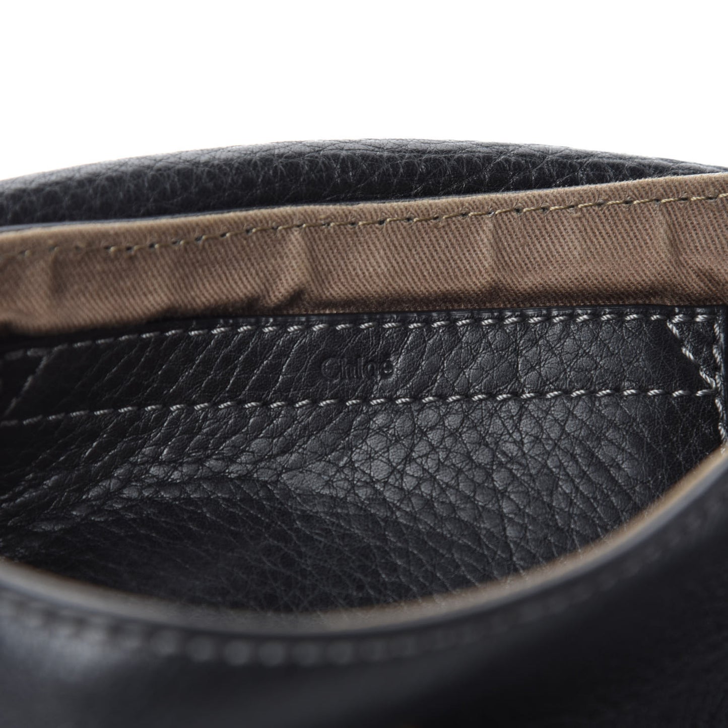 Calfskin Marcie Pochette Crossbody Bag Black