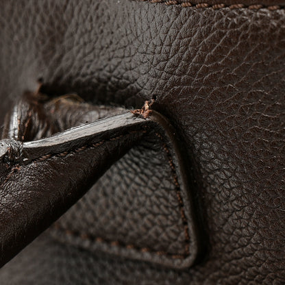 Chanel Calfskin Mademoiselle Lock Cerf Shopper Tote Brown 27 of 31