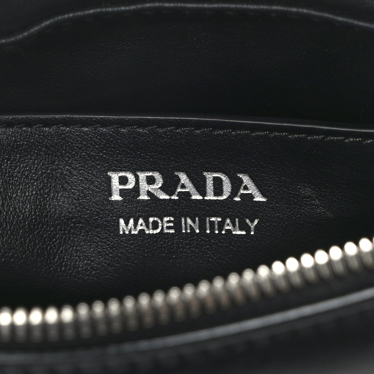 Prada Soft Calfskin Diagramme Crossbody Bag Black 6 of 10