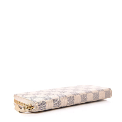 Louis Vuitton Damier Azur Clemence Wallet 4 of 13