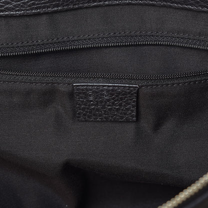 Gucci Crystal Monogram Large D Gold Hobo Dark Brown 6 of 9