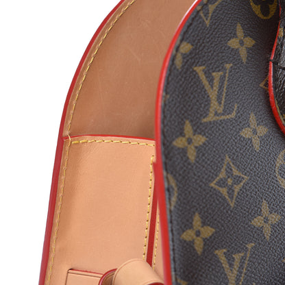 Louis Vuitton Monogram Calf Hair Spikes Iconoclasts Christian Louboutin Tote Red 11 of 14
