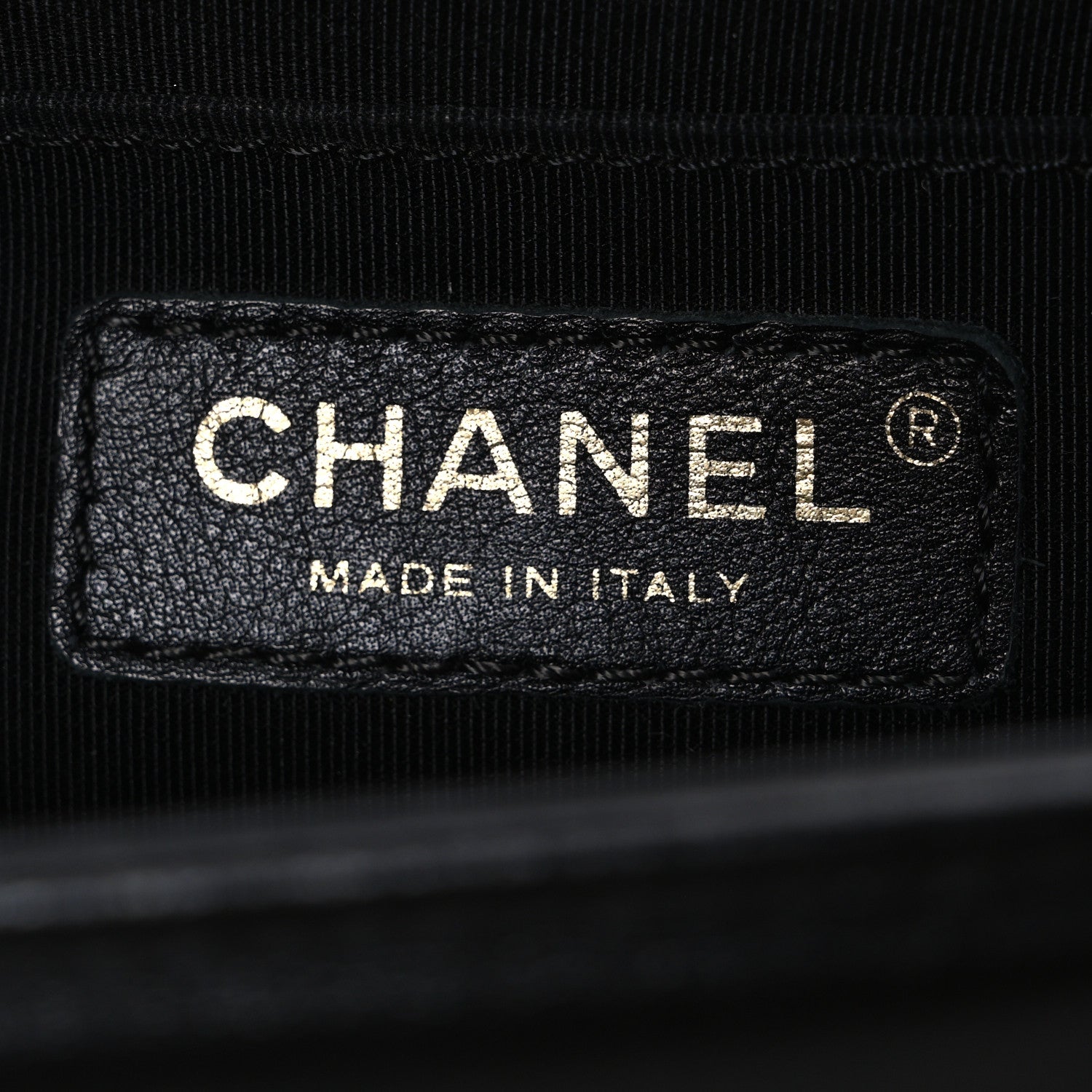 Chanel Calfskin Chevron Quilted Medium Boy Flap Black 6 of 11