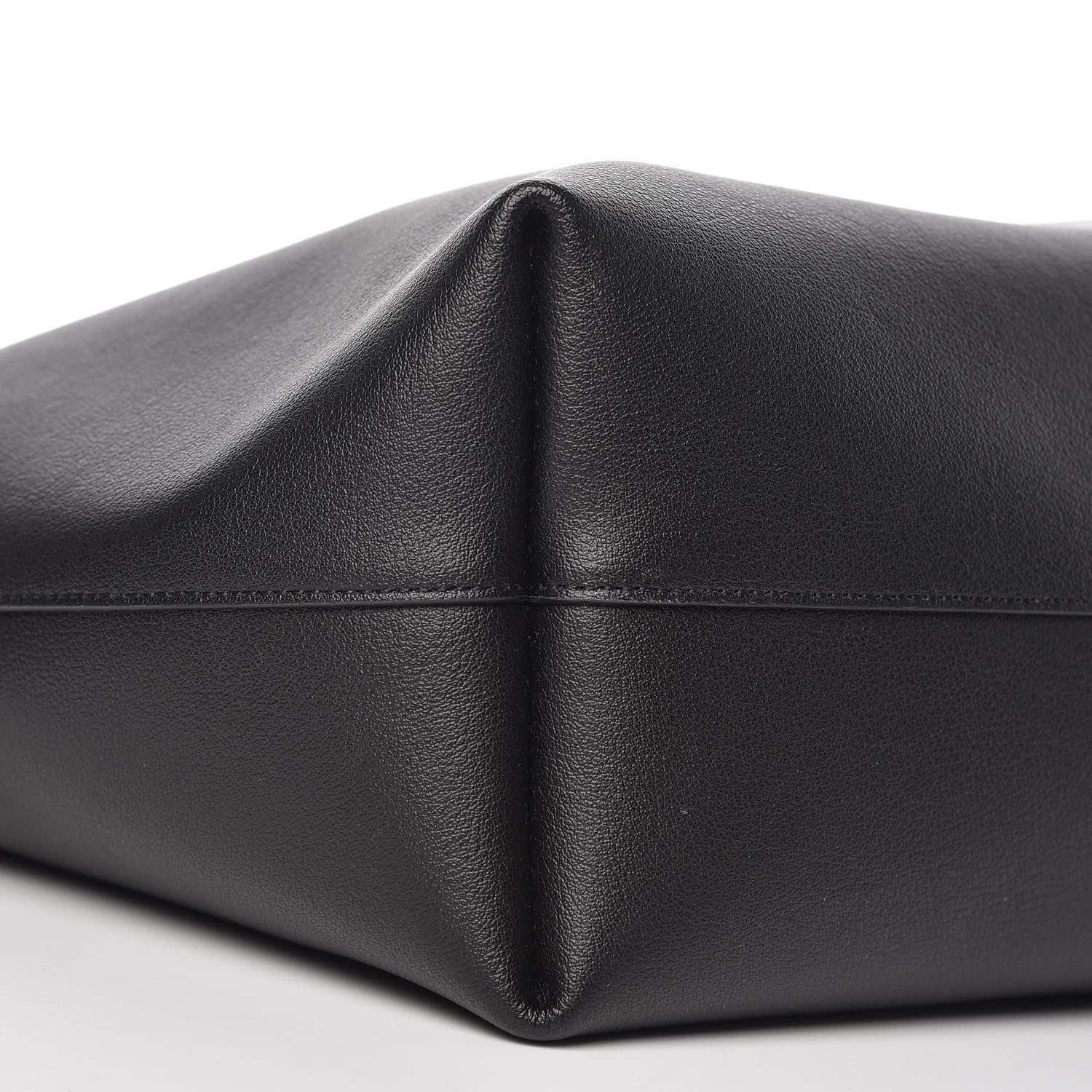Saint Laurent Calfskin Large Shopping Tote Black 9 of 11