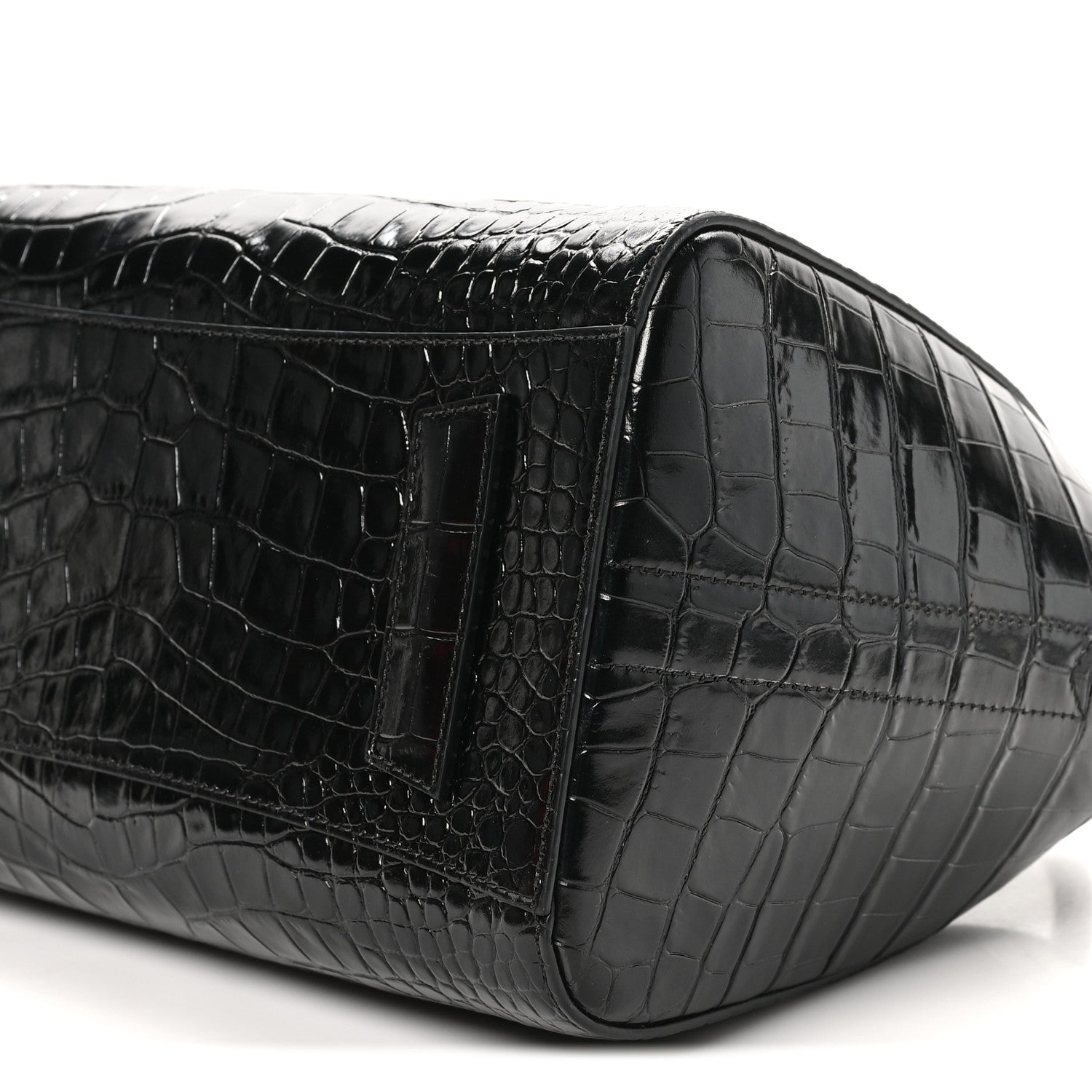Givenchy Calfskin Crocodile Embossed Small Antigona Black 10 of 10