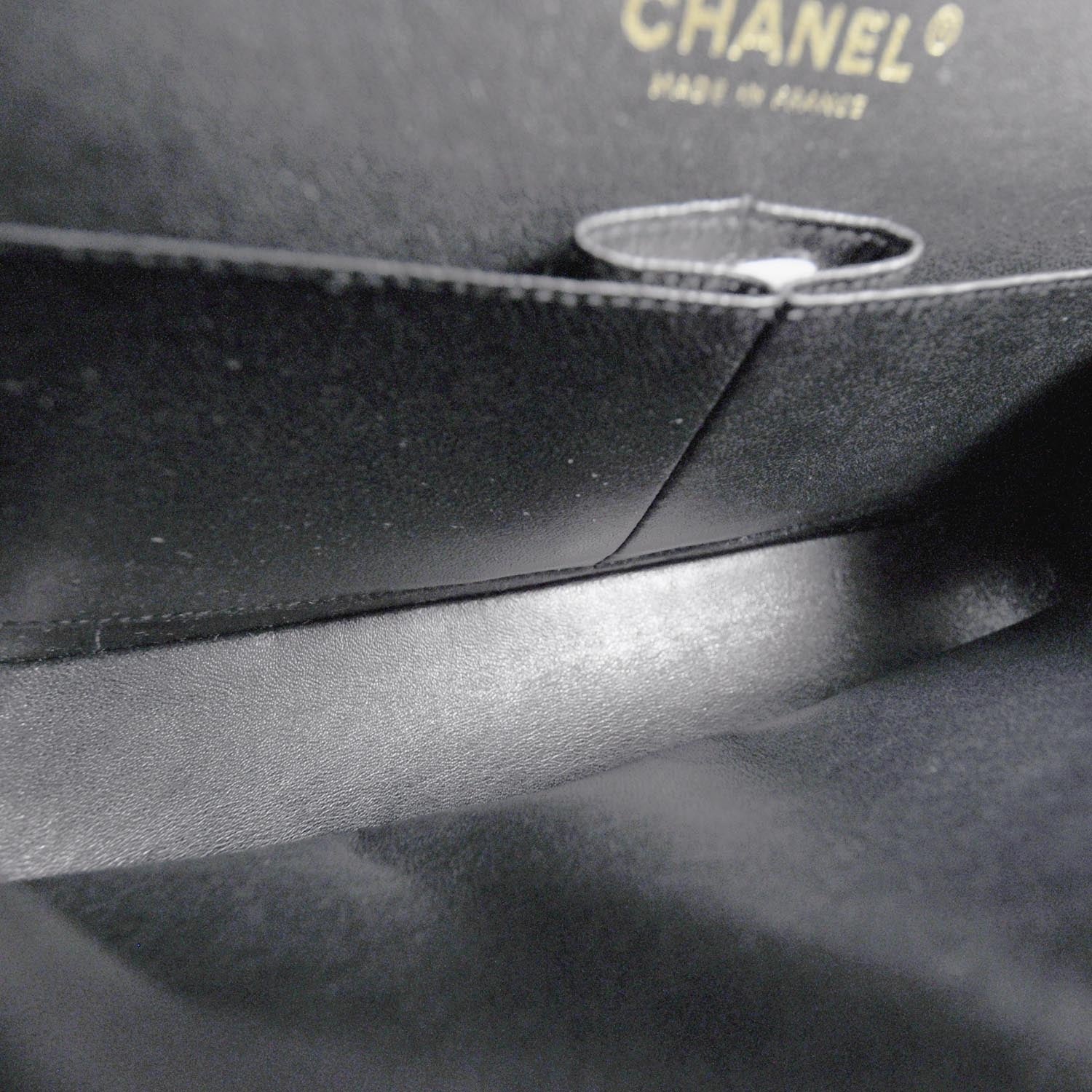 Chanel Caviar Quilted Medium Double Flap Black 6 of 10