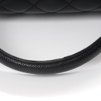 Chanel Caviar Quilted Medium Kelly Flap Bag Black 10 of 12