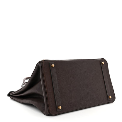 Hermes Fjord Birkin 40 Chocolate 4 of 11