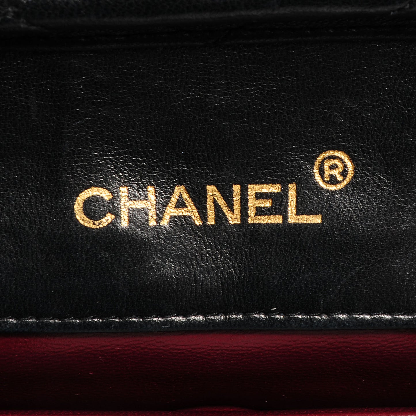 Lambskin Quilted Medium Single Flap Black