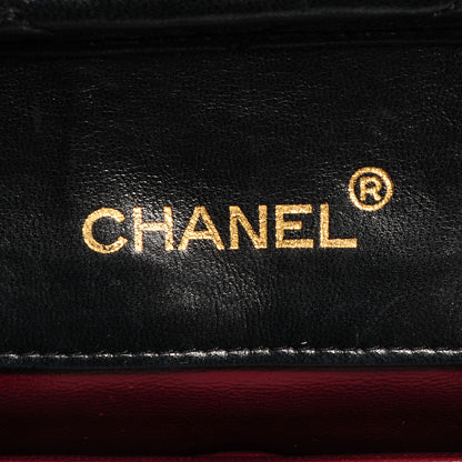 Chanel Lambskin Quilted Medium Single Flap Black 7 of 9