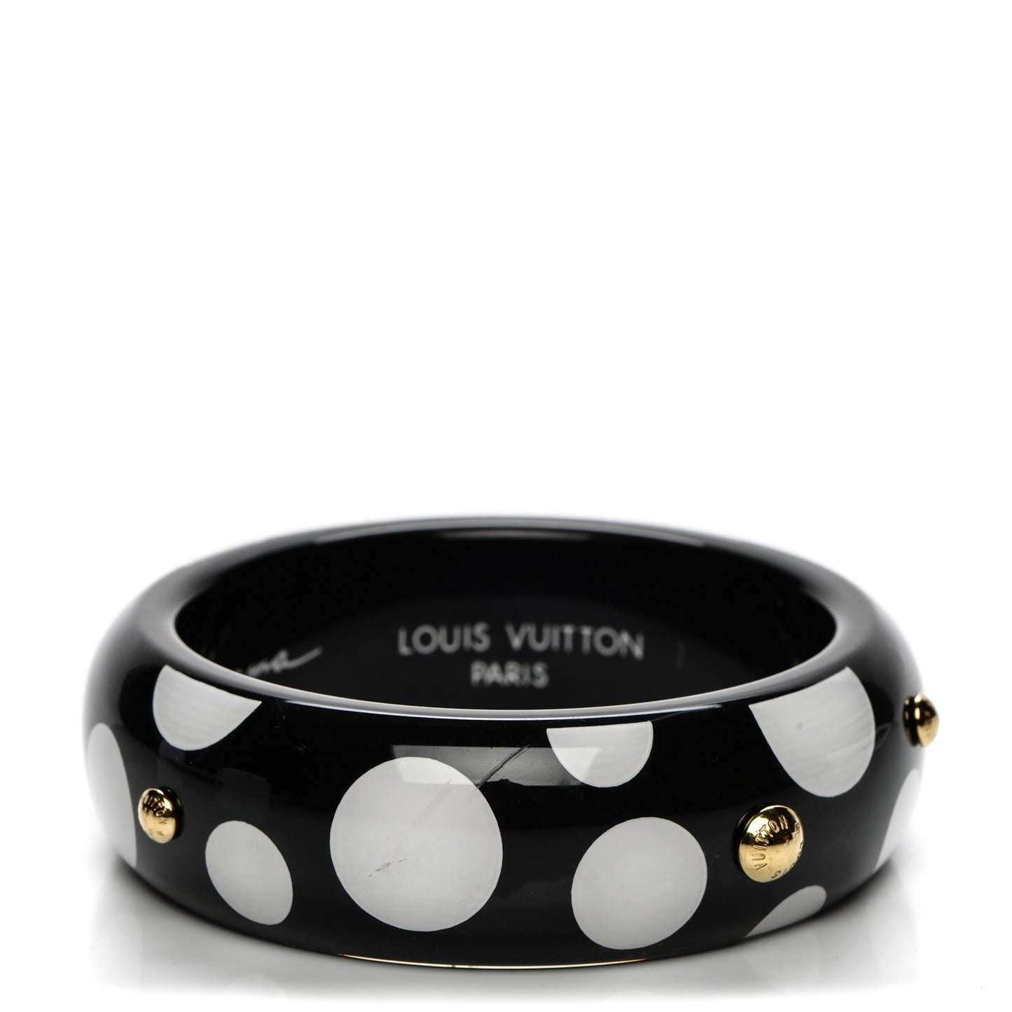 Kusama Infinity Dots Bangle GM Black