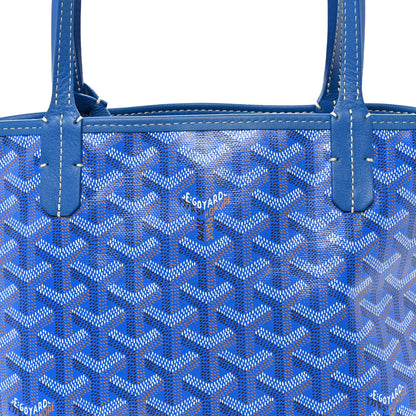 Goyard Goyardine Reversible Mini Anjou Sky Blue 12 of 17