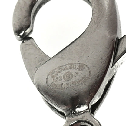 Chanel Crystal CC Lucky Symbols Choker Necklace Silver 4 of 5