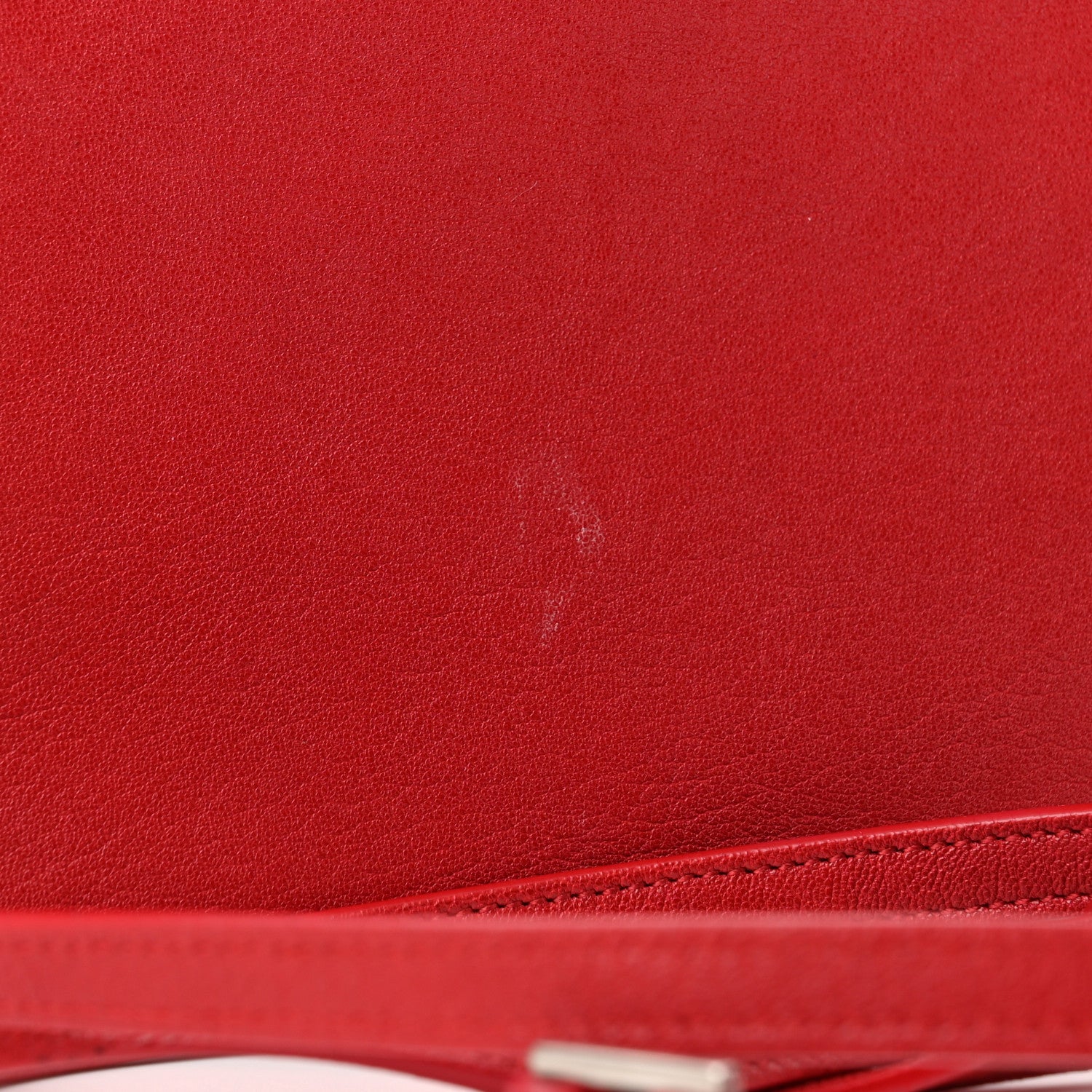 Saint Laurent Calfskin Monogram Small Lou Camera Bag Red 11 of 11
