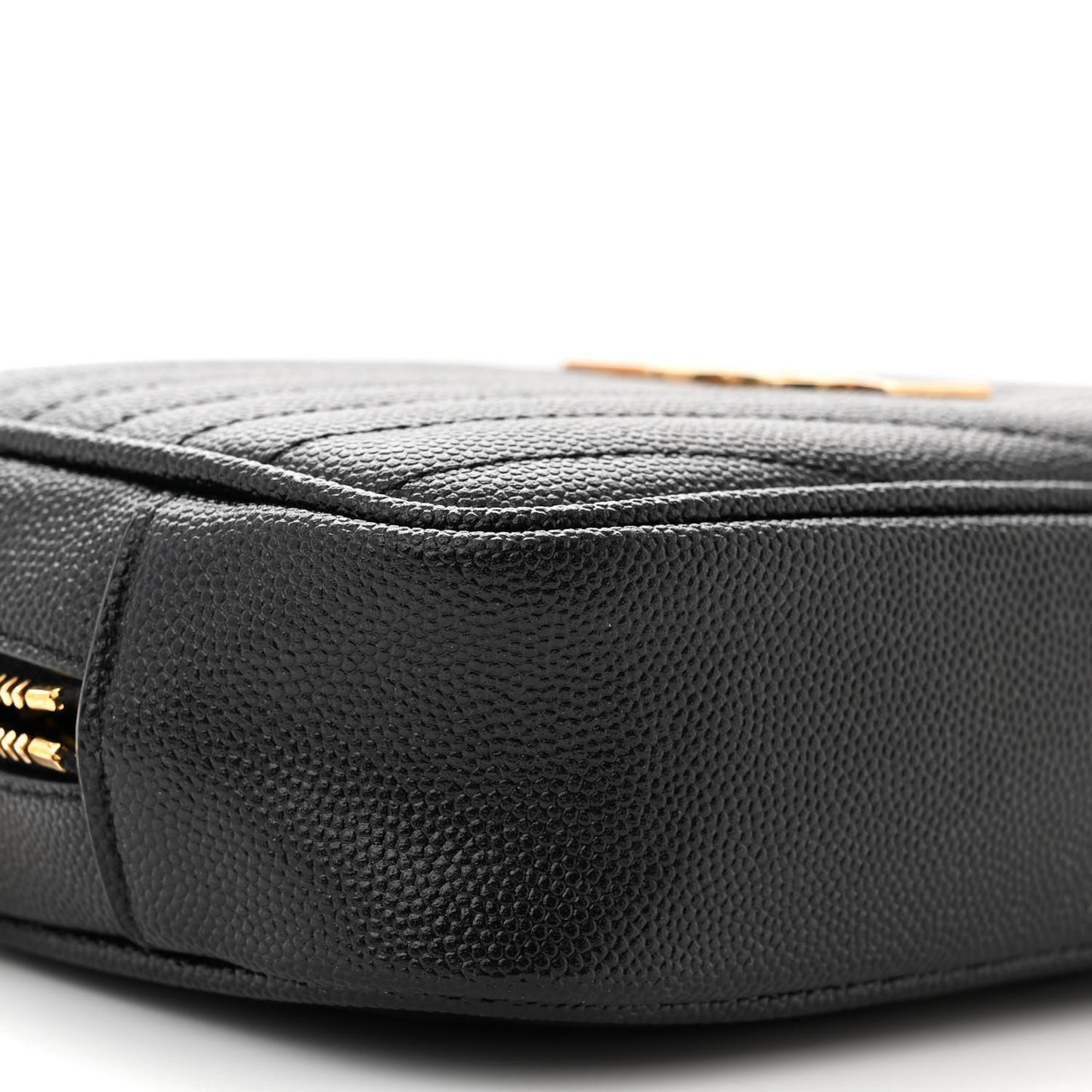 Grain De Poudre Matelasse Monogram Mini Lou Camera Bag Black