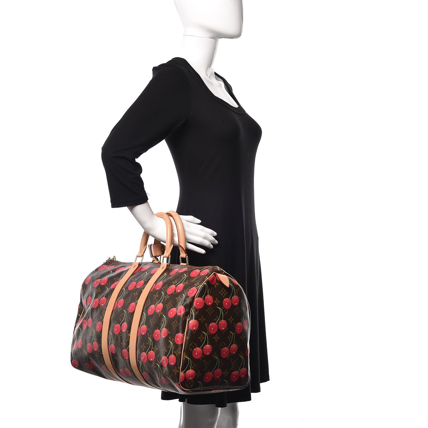 Louis Vuitton Monogram Cerises Keepall 45 2 of 10