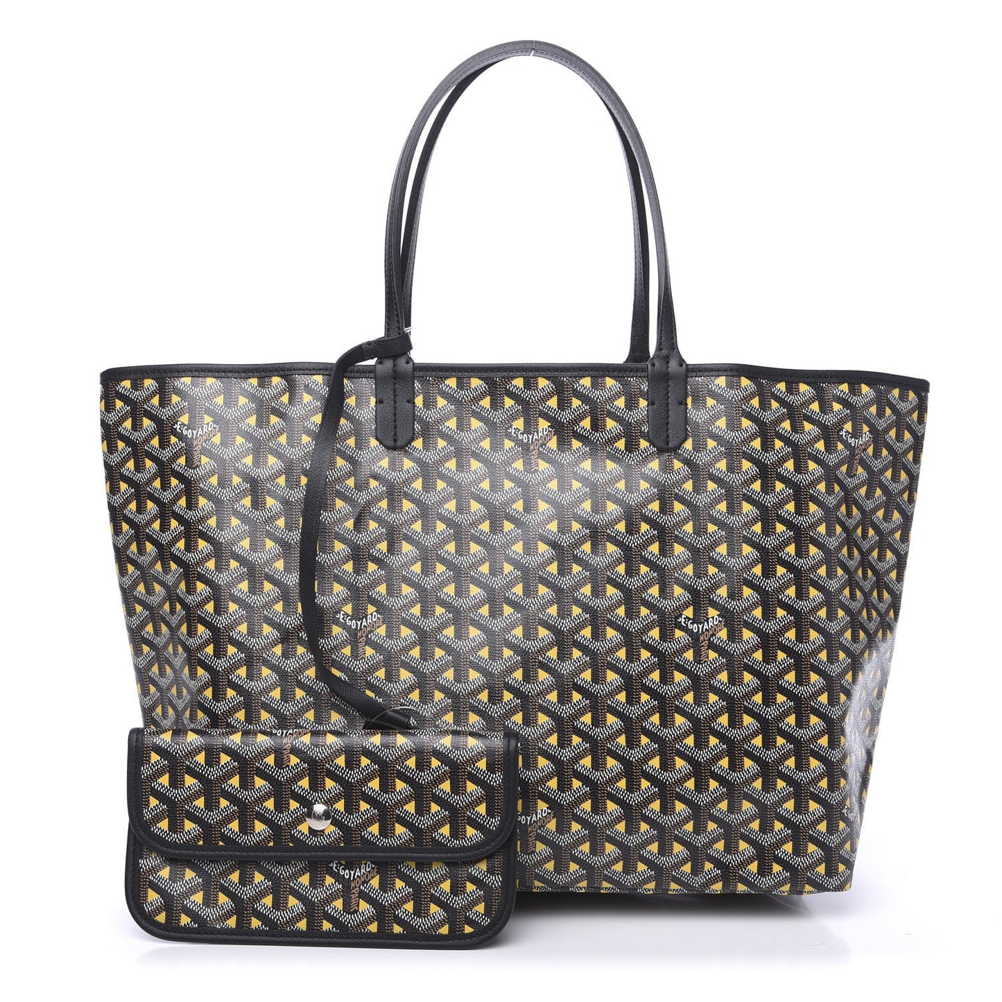 Goyardine Saint Louis Claire Voie PM Black Yellow