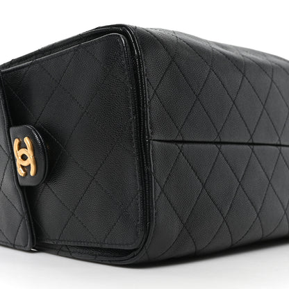 Chanel Caviar Quilted Small Chanel 25 Handbag Black 9 of 11