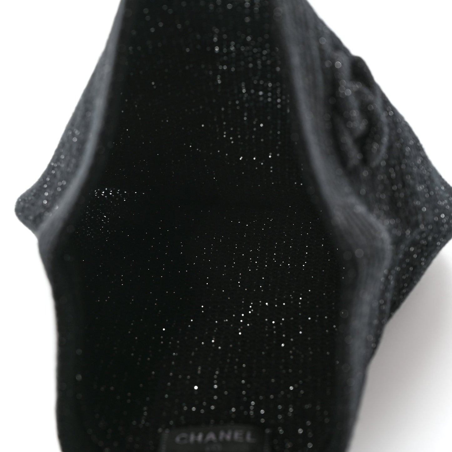 Cashmere Blend CC Beanie Hat Black