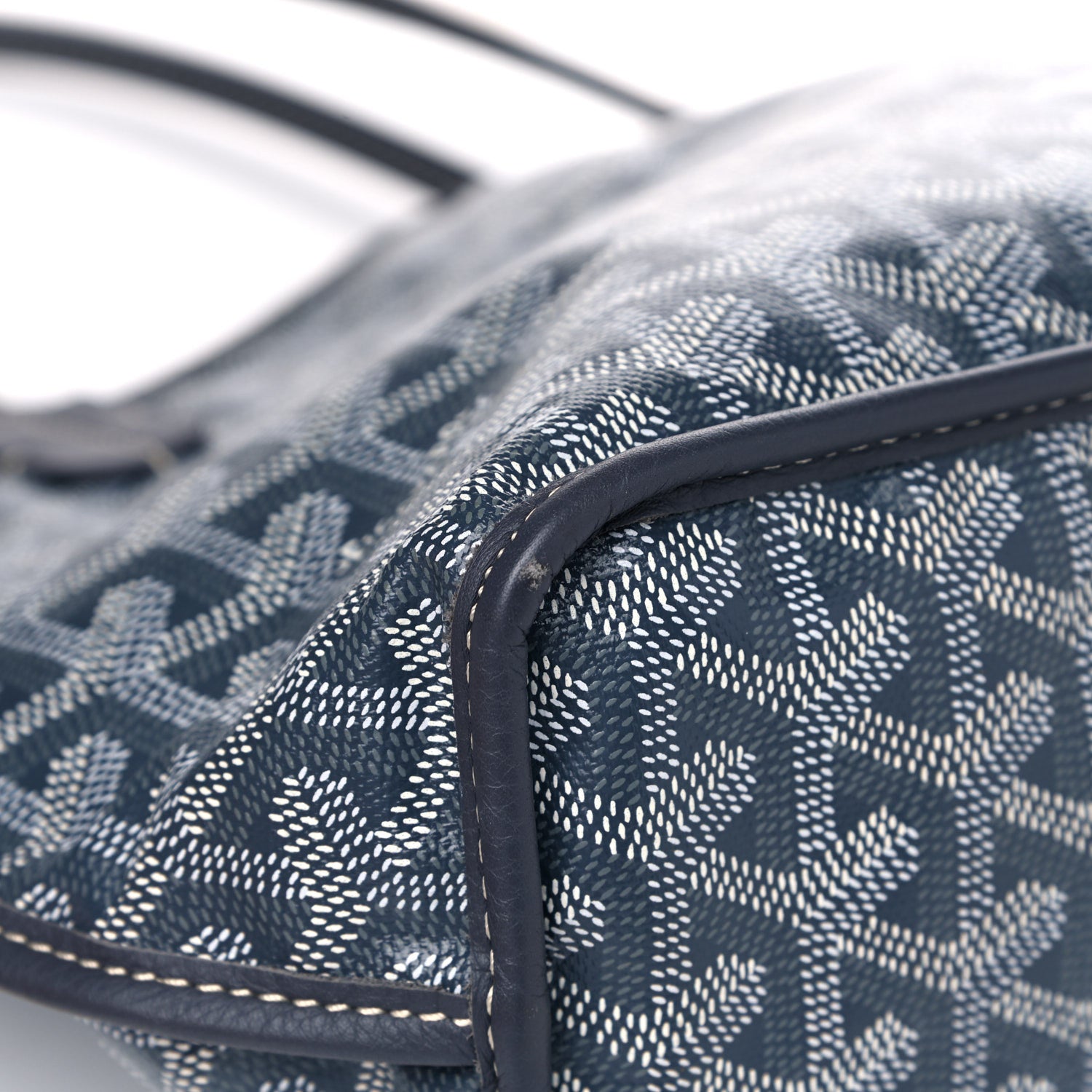 Goyard Goyardine Reversible Mini Anjou Navy 8 of 12