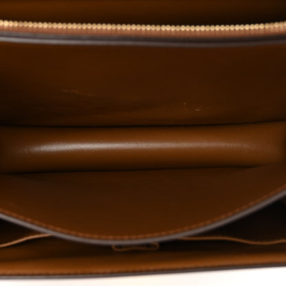 Celine Box Calfskin Medium Classic Box Flap Bag Camel 5 of 9