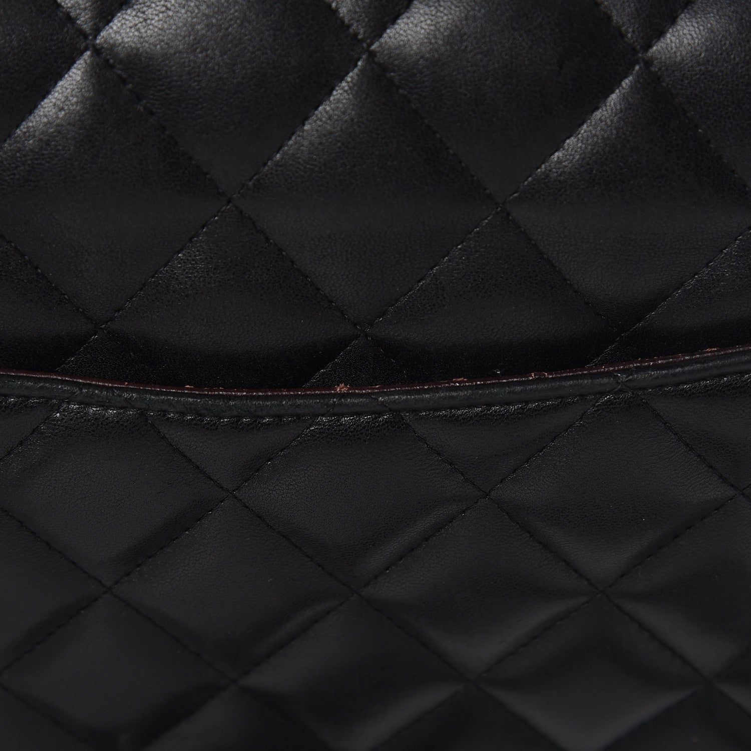Chanel Lambskin Quilted Jumbo Double Flap Black 20 of 26
