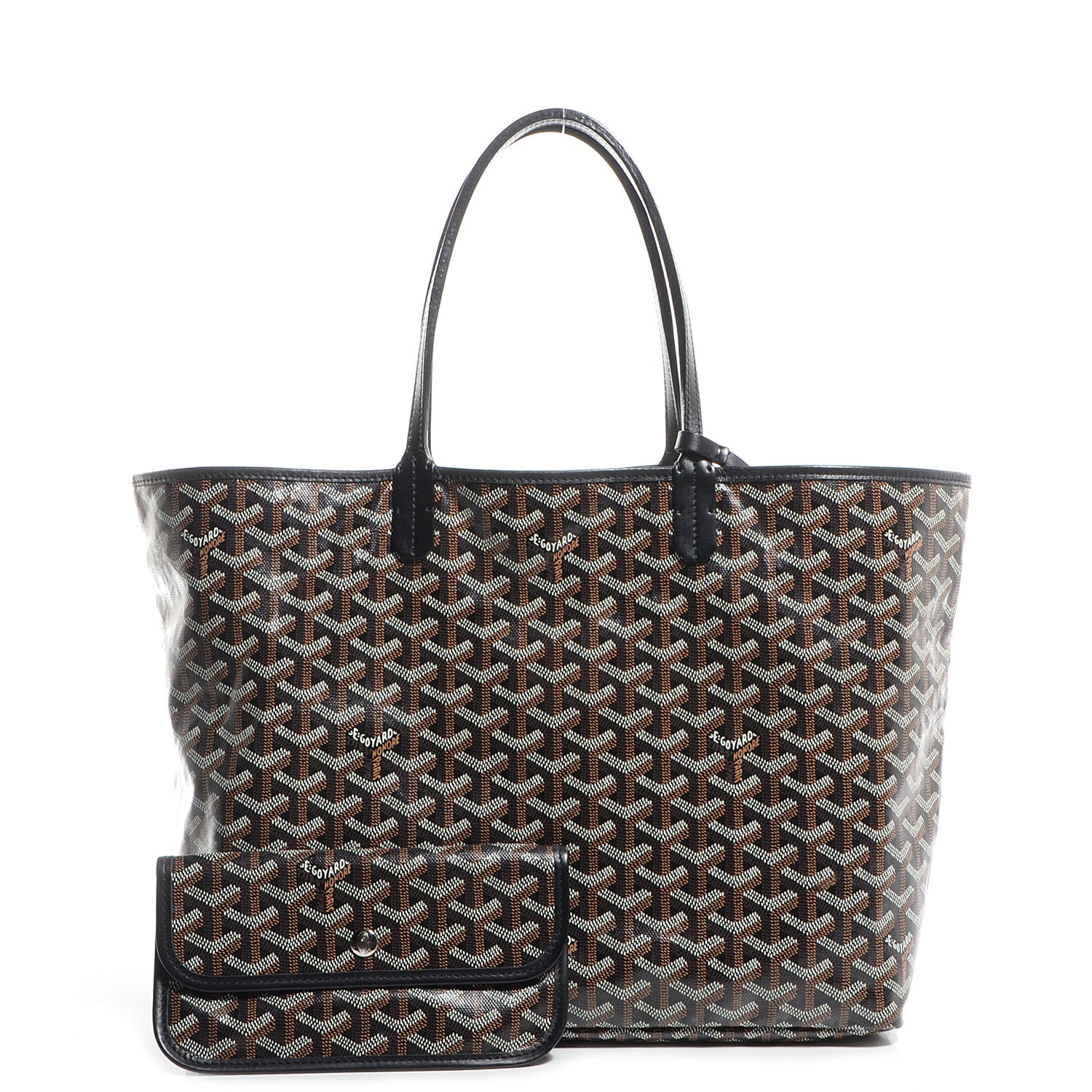 Goyard Goyardine Saint Louis PM Black 3 of 9