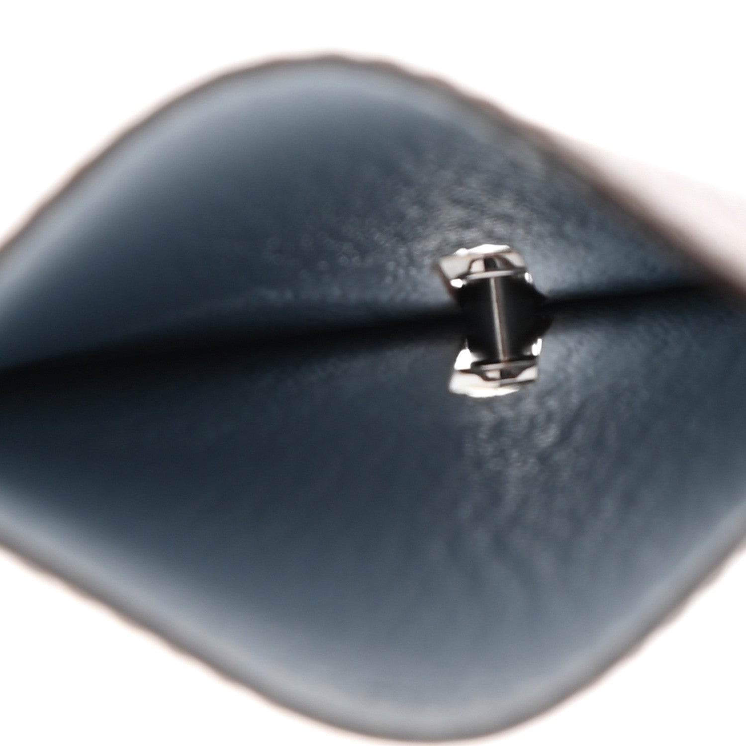Hermes Chevre Mysore Diabolo Card Holder Case Bleu Brume 5 of 8