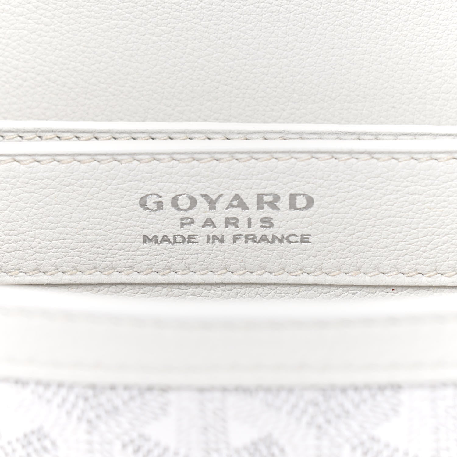 Goyard Goyardine 233 PM Shoulder Bag White 6 of 12