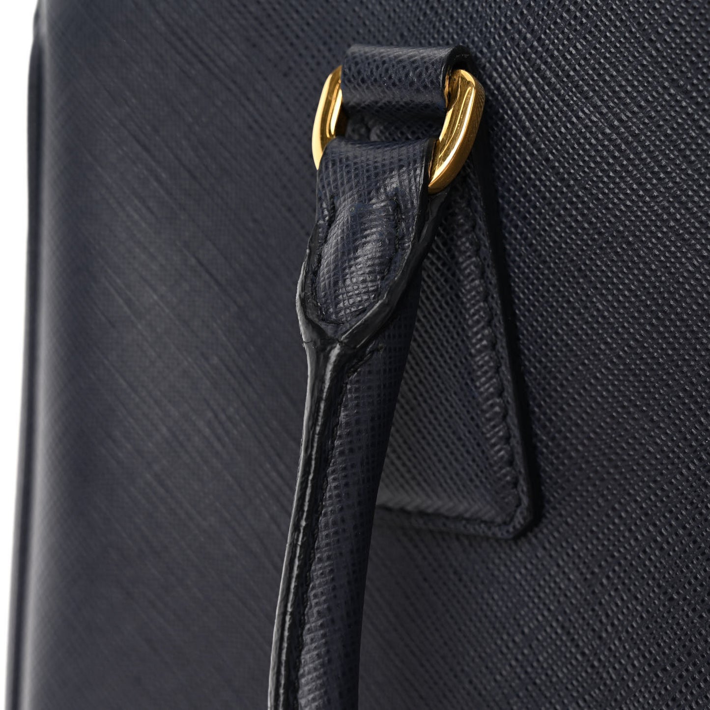 Saffiano Mini Galleria Double Zip Tote Baltico