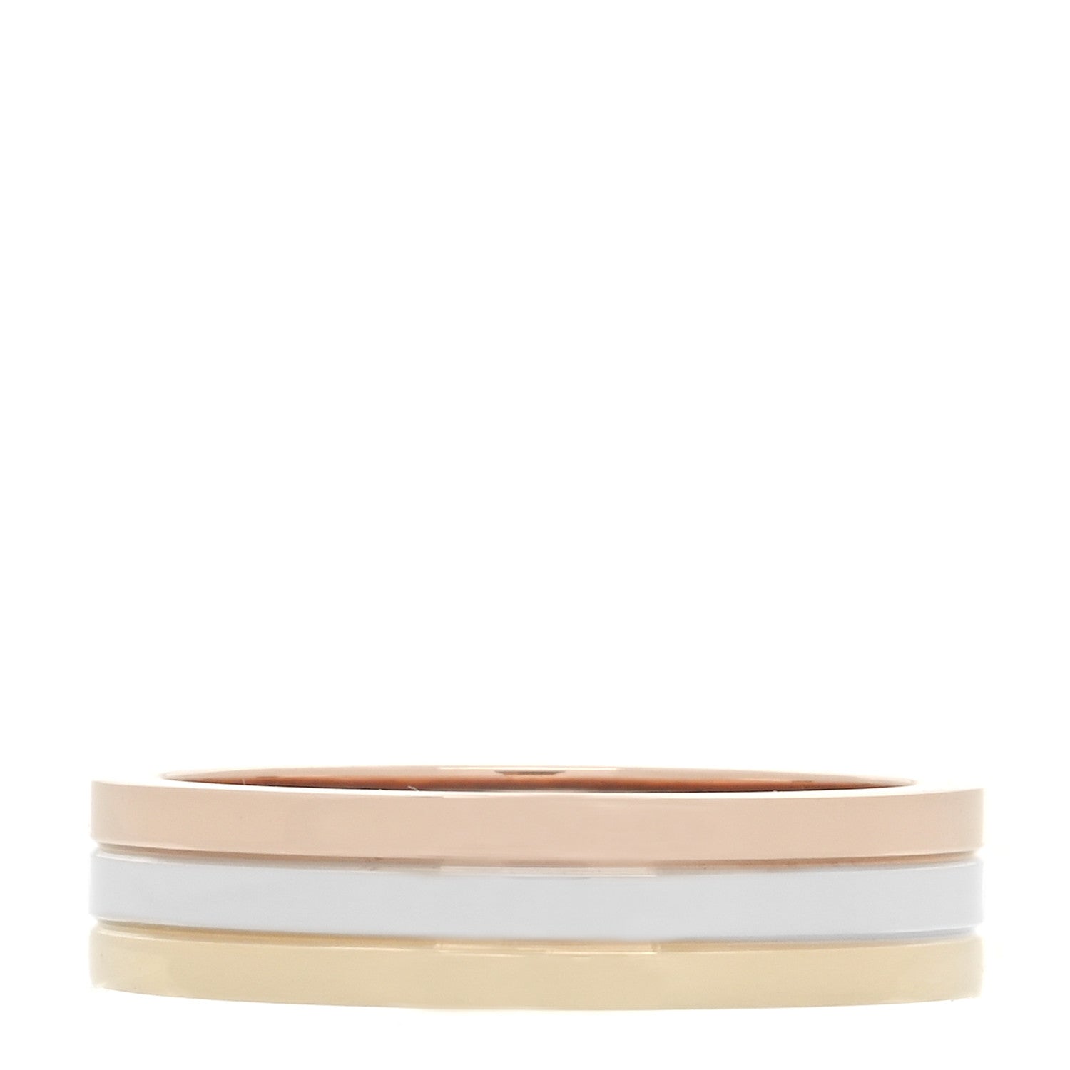 Cartier 18K Pink White Yellow Gold 4.8mm Vendome Louis Cartier Wedding Band Ring 54 7 3 of 5