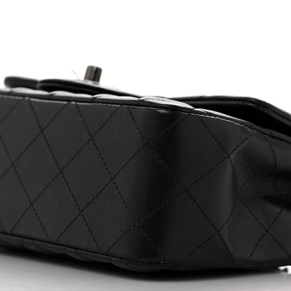 Chanel Lambskin Quilted Mini Rectangular Flap So Black 9 of 10