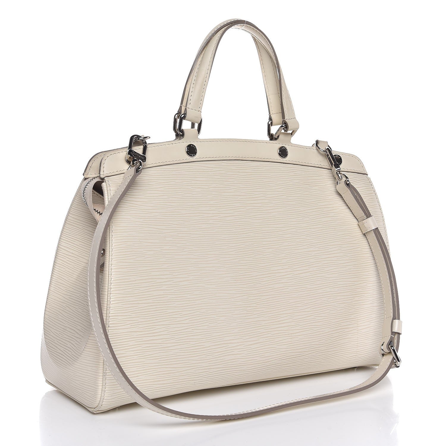 Louis Vuitton Epi Brea MM Ivory 4 of 12