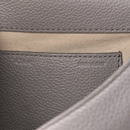Chloe Calfskin Medium Marcie Round Crossbody Bag Cashmere Grey 6 of 8