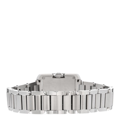Cartier Stainless Steel 23mm Tank Anglaise Quartz Watch 3 of 5