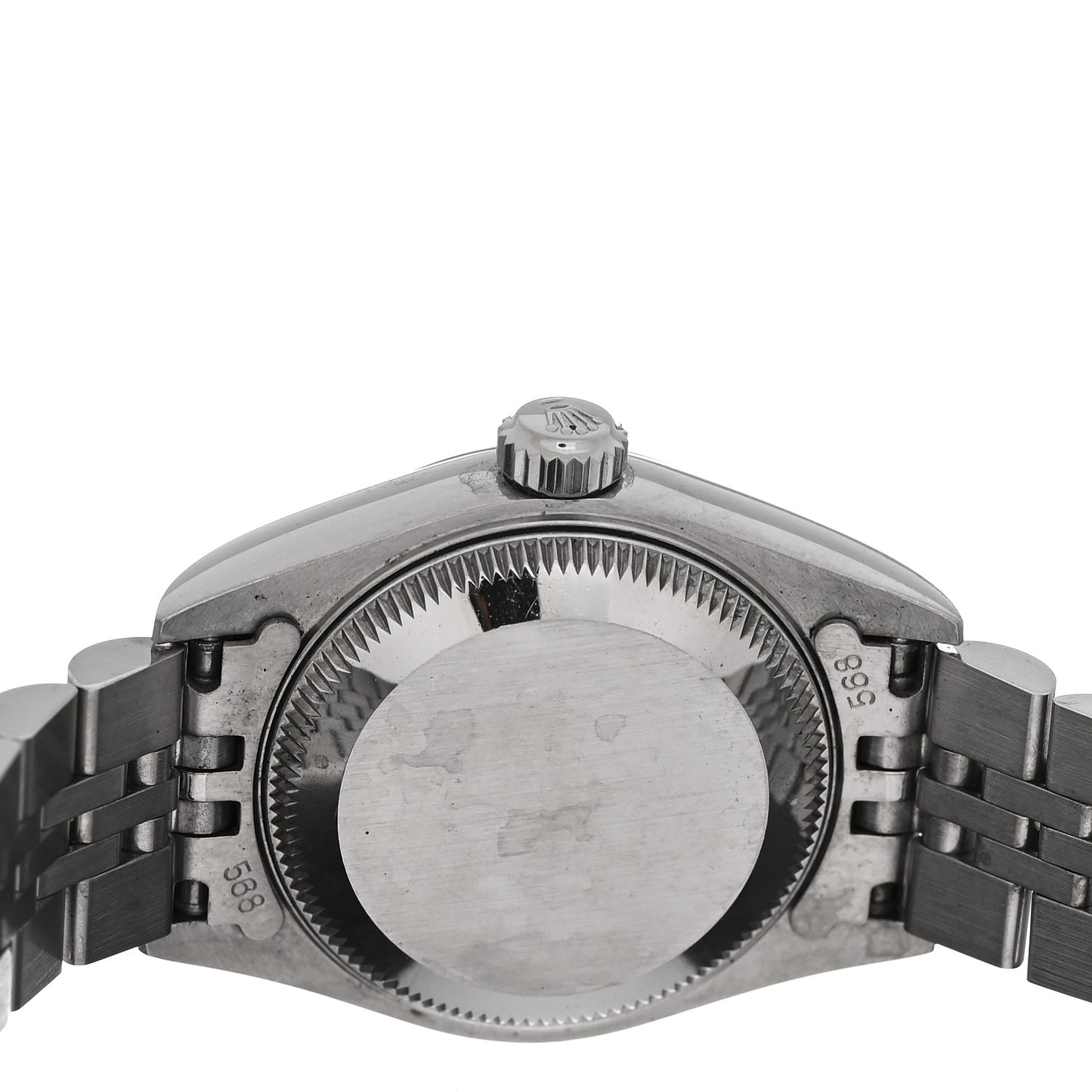 Stainless Steel 18K White Gold Diamond 26mm Oyster Perpetual Datejust Watch Blue Gradient 69174