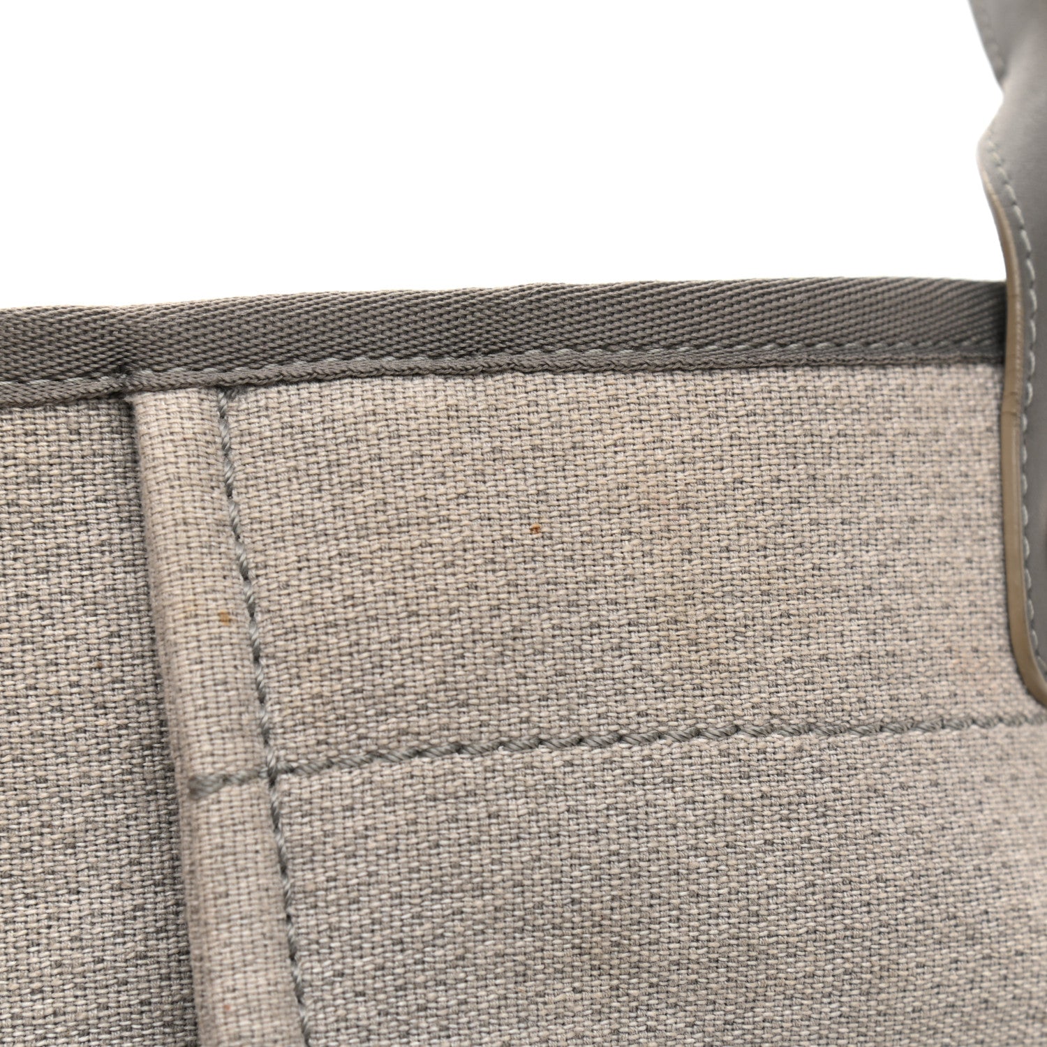 Chanel Canvas Large Deauville Tote Grey 12 of 13