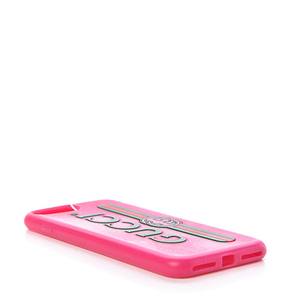 Gucci Rubber Print iPhone 7/8 Plus Case Pink 4 of 6