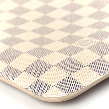 Louis Vuitton Damier Azur Neverfull MM GM Pochette Rose Ballerine 10 of 10