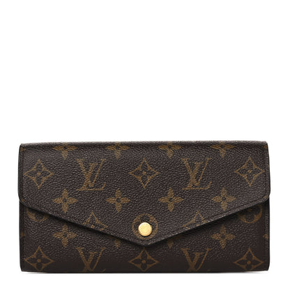 Louis Vuitton Monogram Sarah Wallet NM 1 of 8