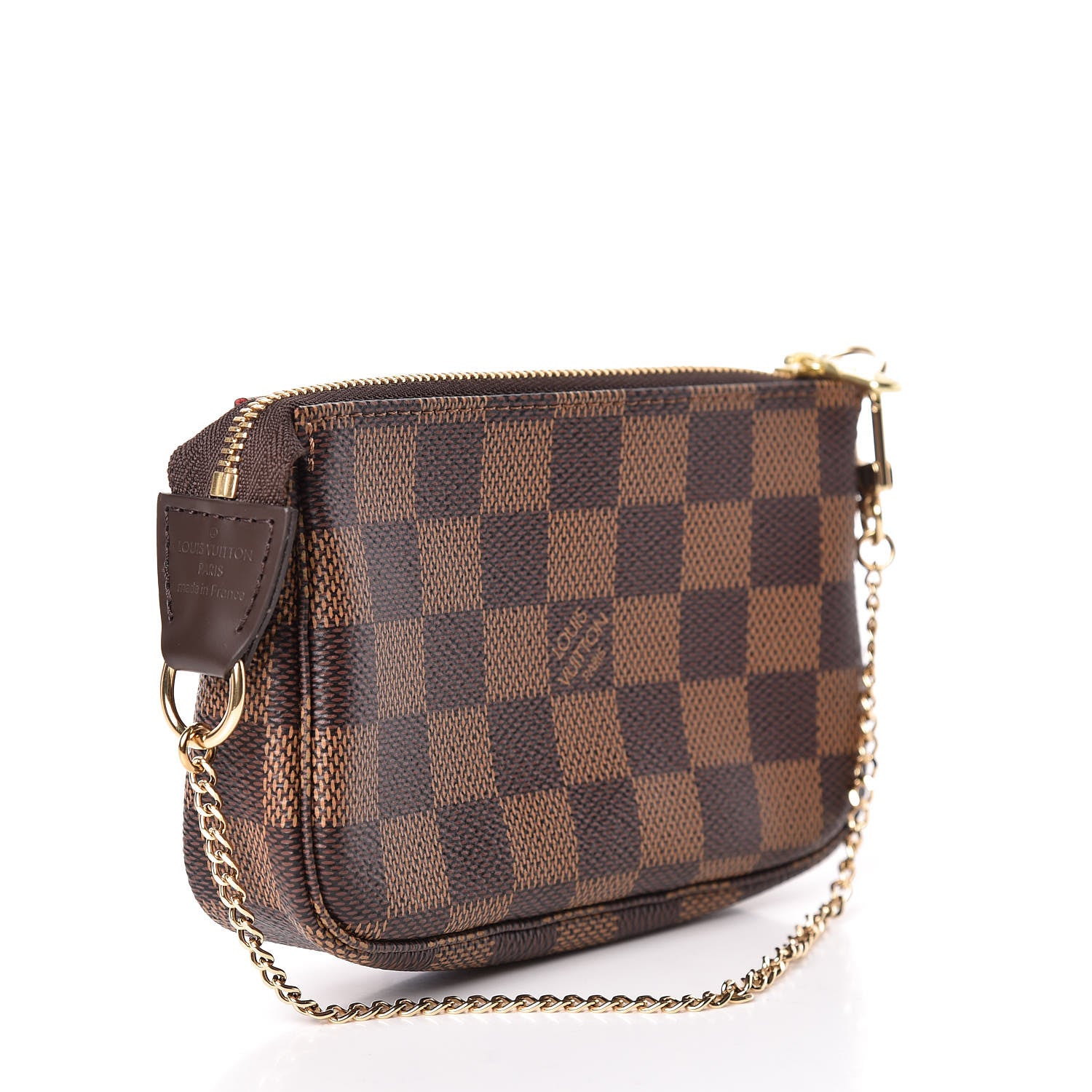 Louis Vuitton Damier Ebene Mini Pochette Accessories 3 of 8