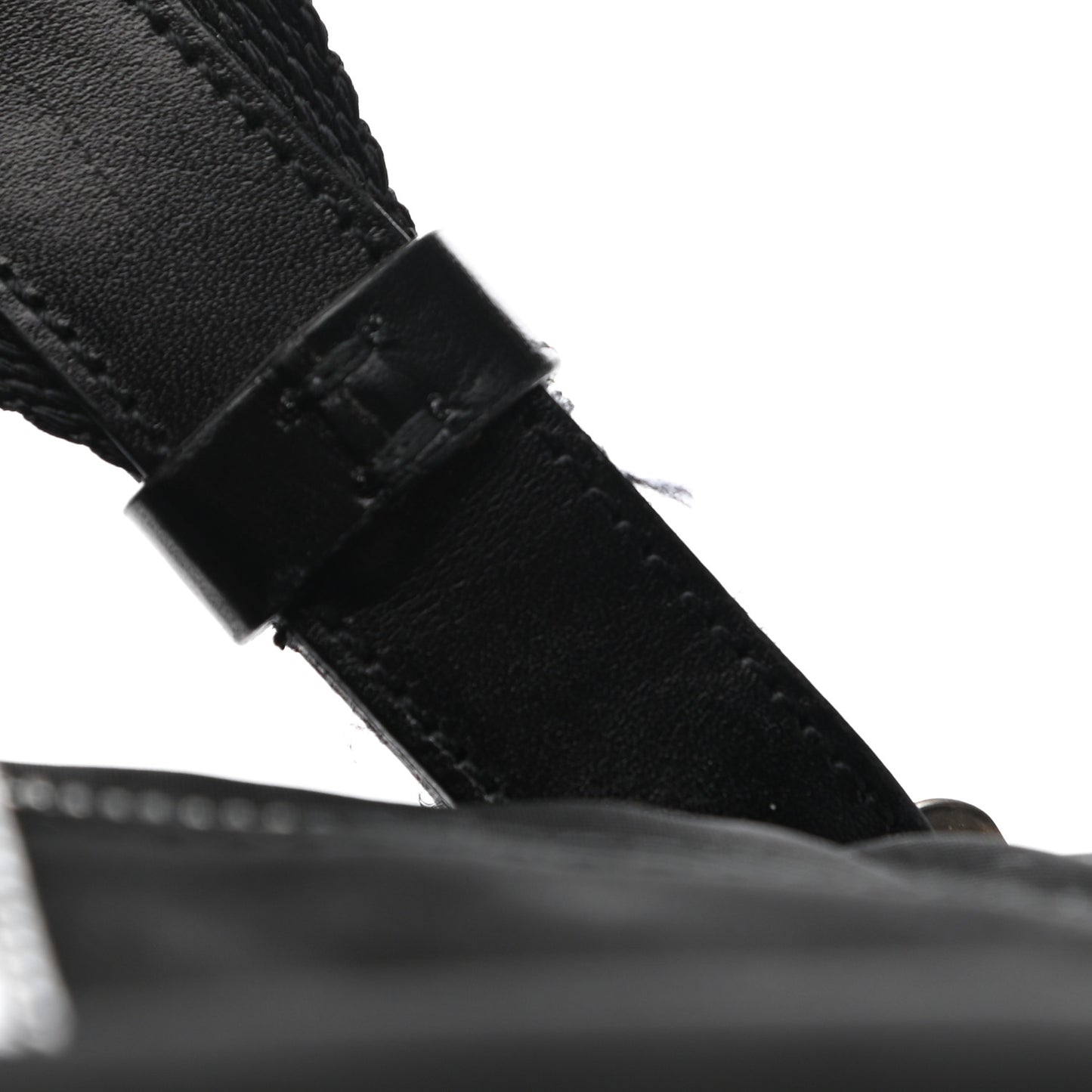 Tessuto Nylon Calfskin Duffle Black