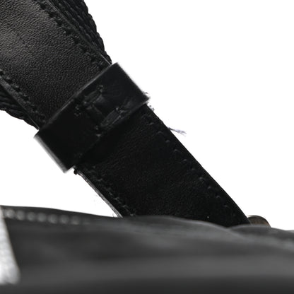 Prada Tessuto Nylon Calfskin Duffle Black 17 of 20