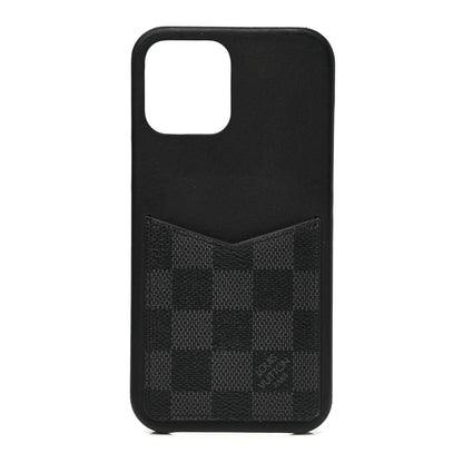 Louis Vuitton Damier Graphite iPhone 12 Pro Max Bumper Black 1 of 7
