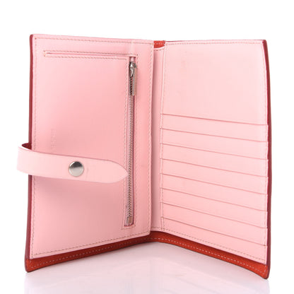 Celine Grained Calfskin Medium Multifunction Strap Wallet Scarlet 5 of 6