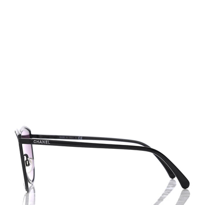 Chanel Cat Eye Sunglasses 4222 Black 3 of 8
