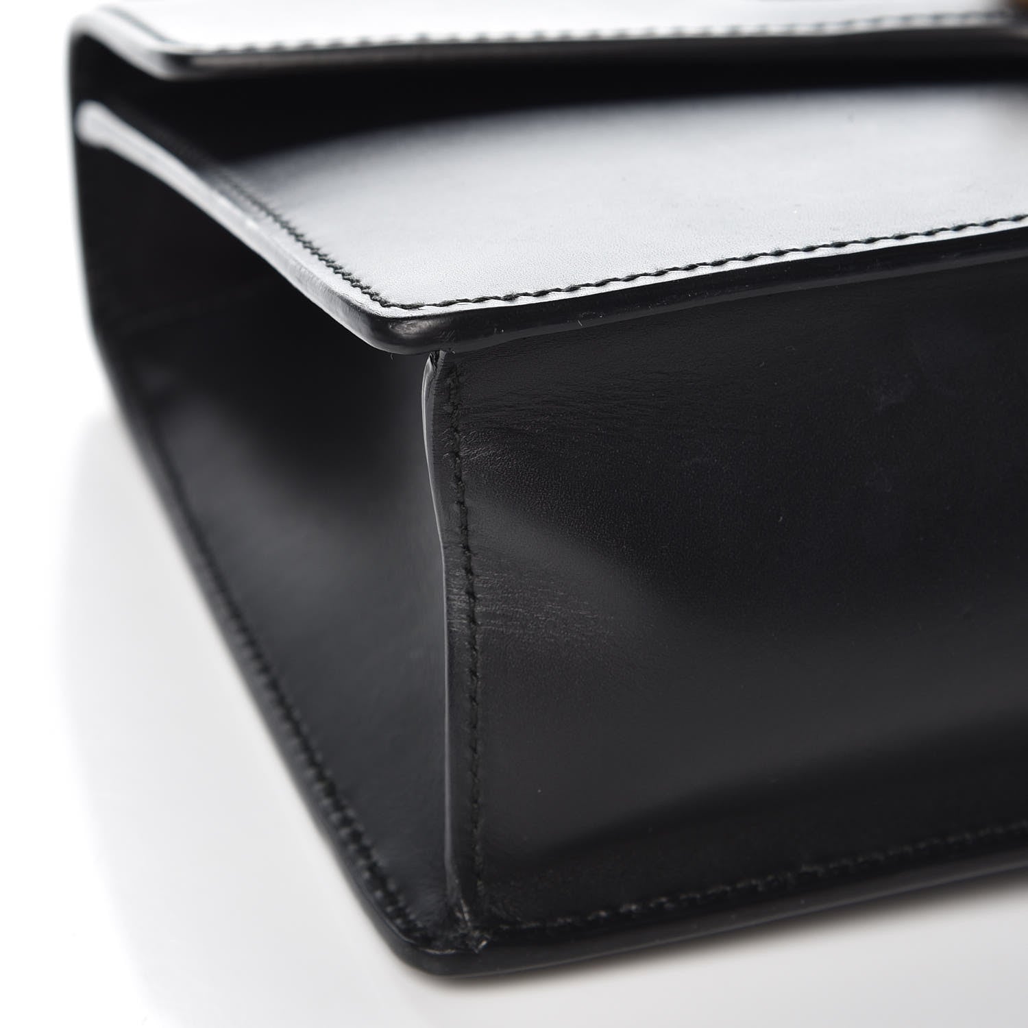 Gucci Calfskin Small Sylvie Shoulder Bag Black 8 of 14
