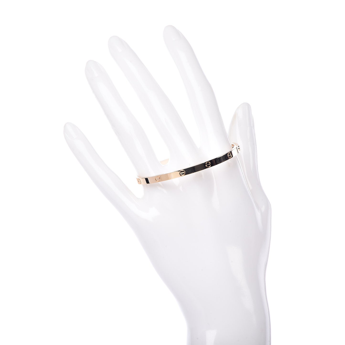 18K Yellow Gold Small LOVE Bracelet 16