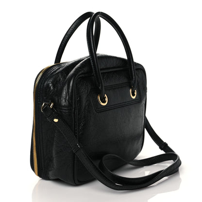 Balenciaga Agneau S Blanket Square Tote Black 3 of 9